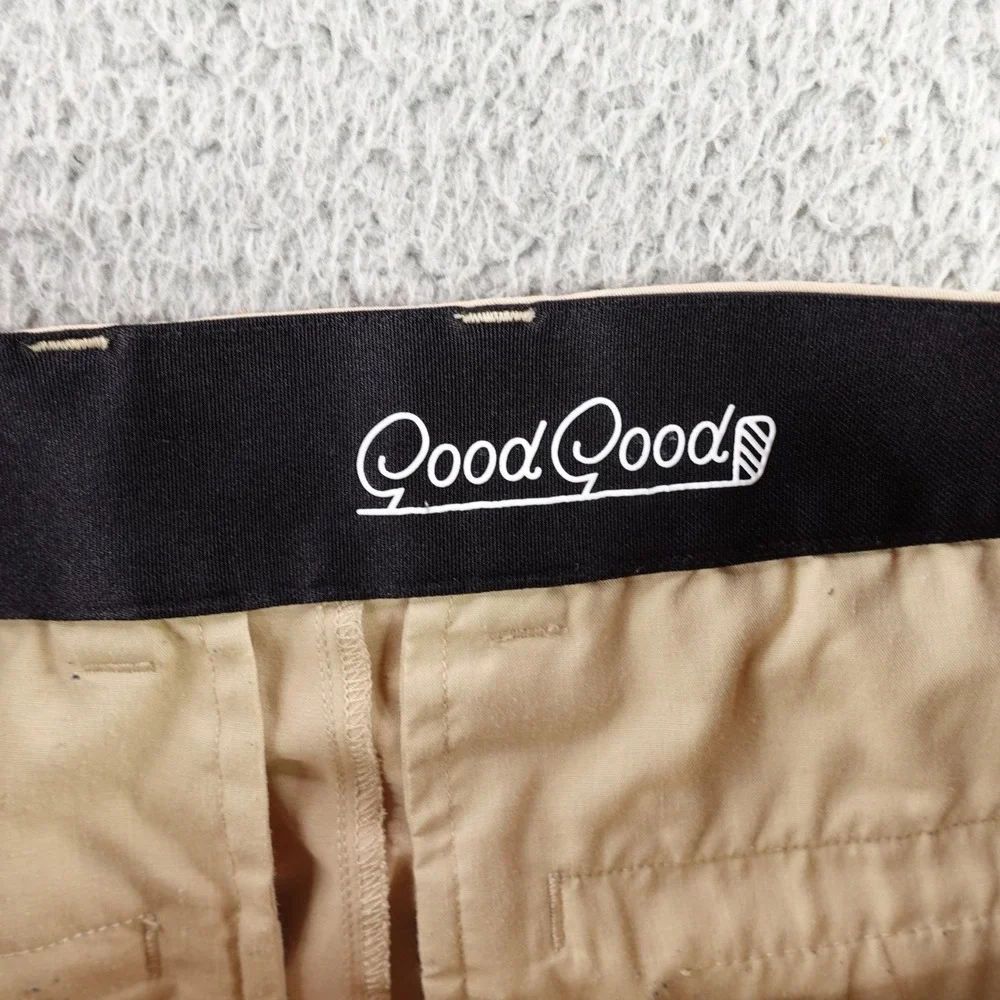 Good Good‎ Golf Jogger Pants Mens 30 Tan Khaki Performance Stretch Athletic
